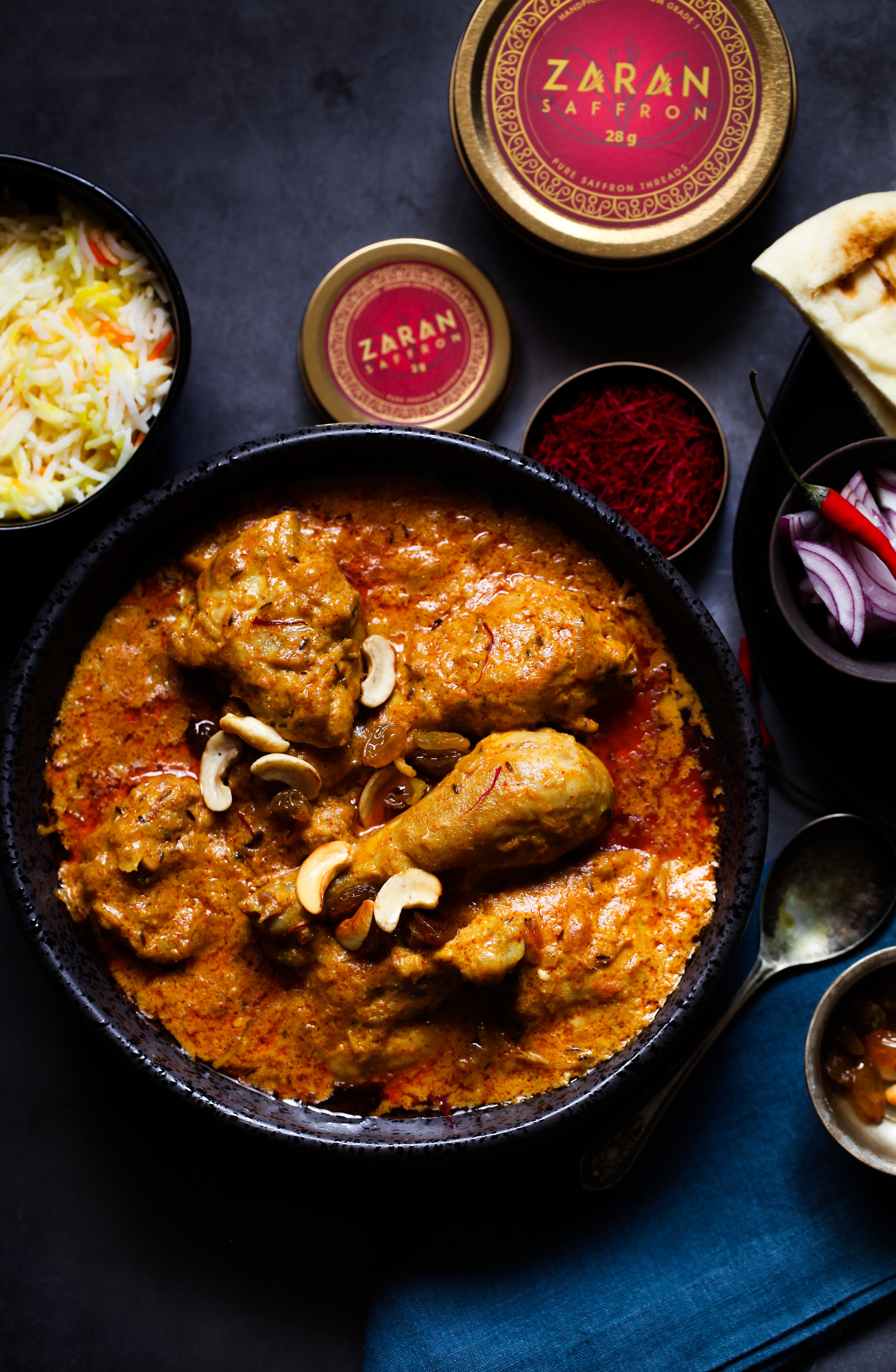 Chicken Korma w/ Saffron – Zaran Saffron