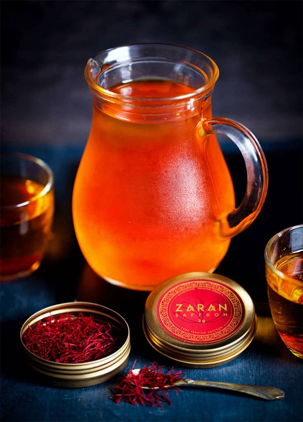 Saffron Iced Tea - A Medical Wonder