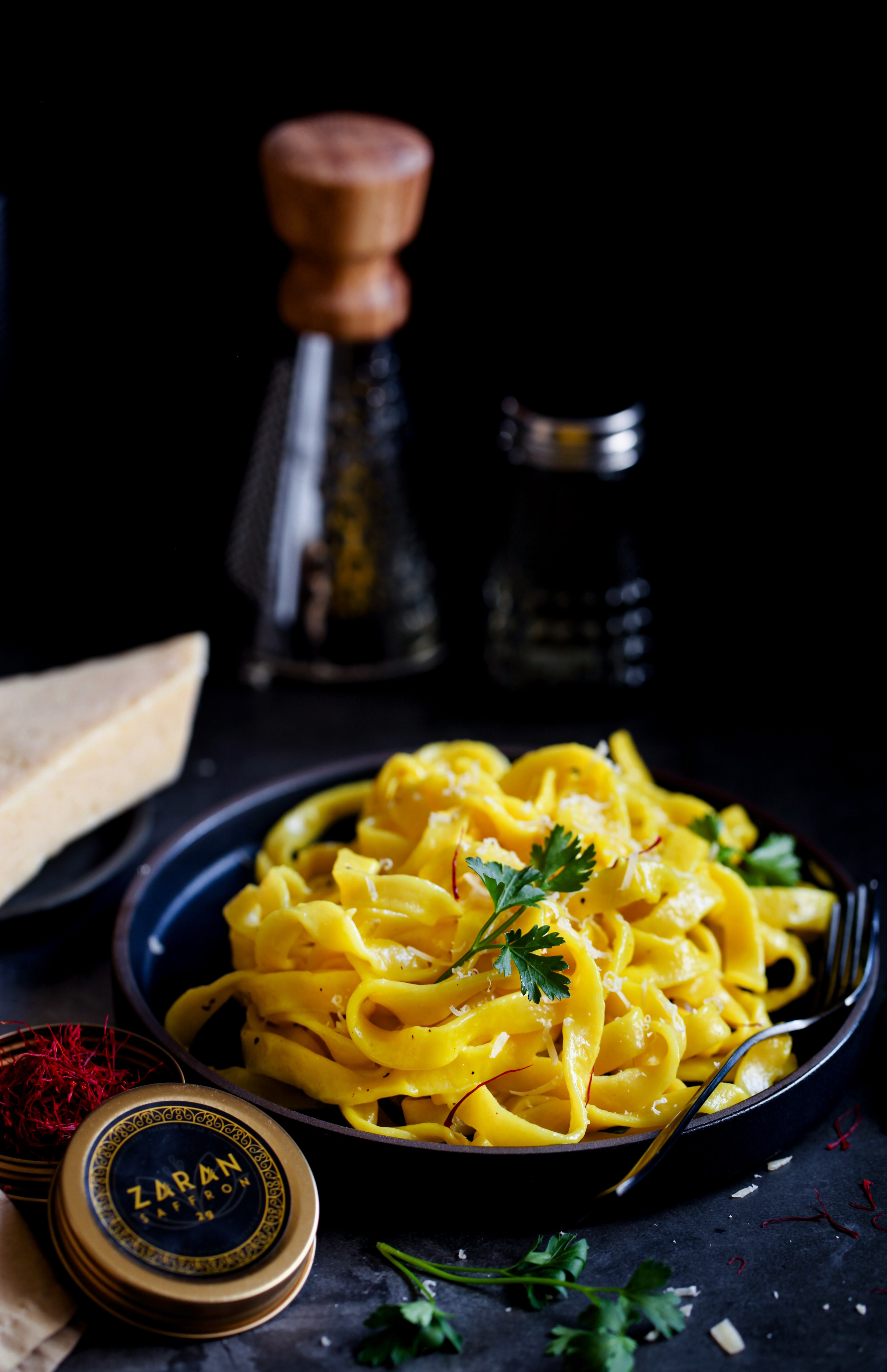 Saffron Cream Pasta – Zaran Saffron