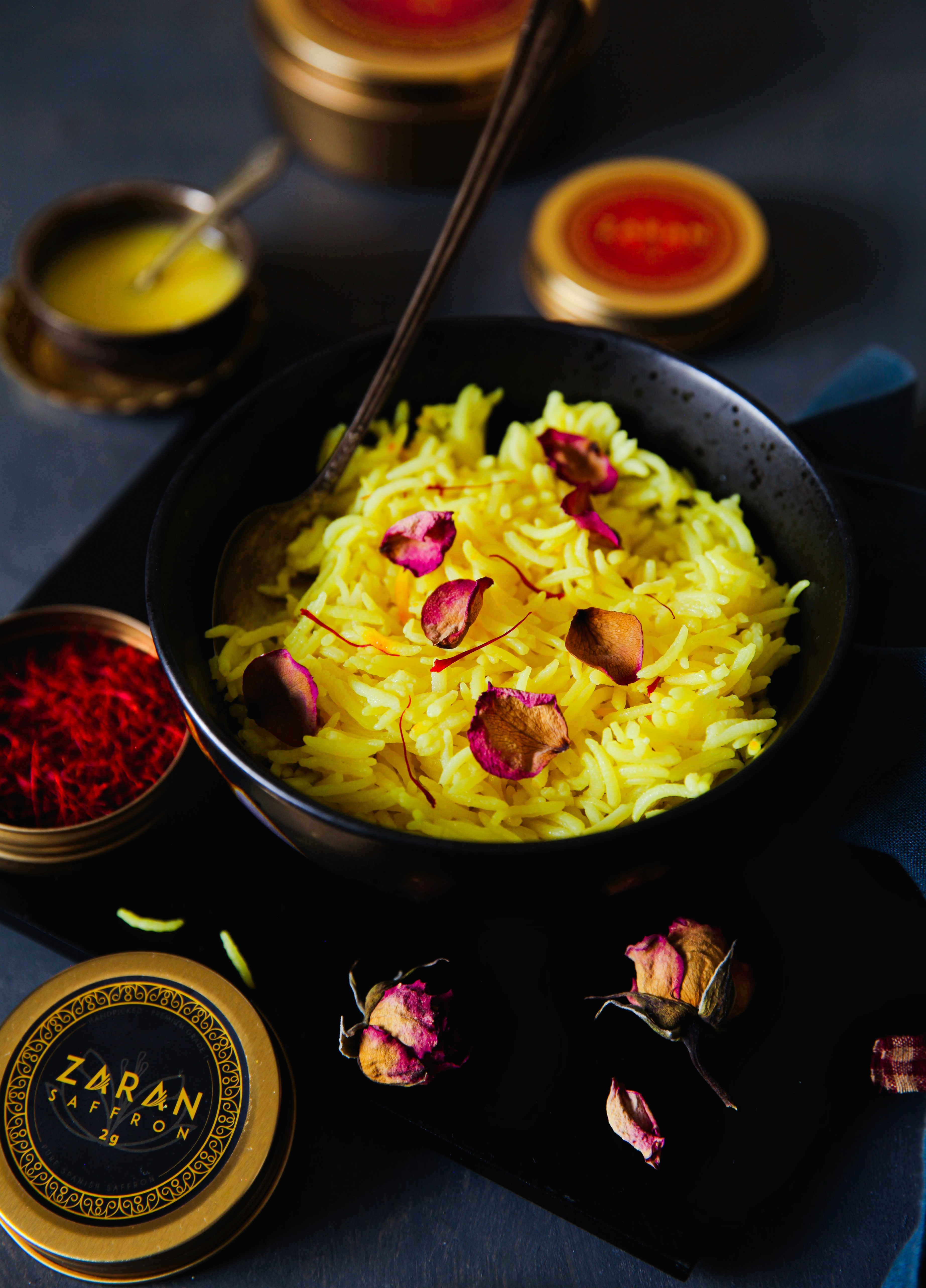 Persian Rice - w/ Saffron & Rose – Zaran Saffron