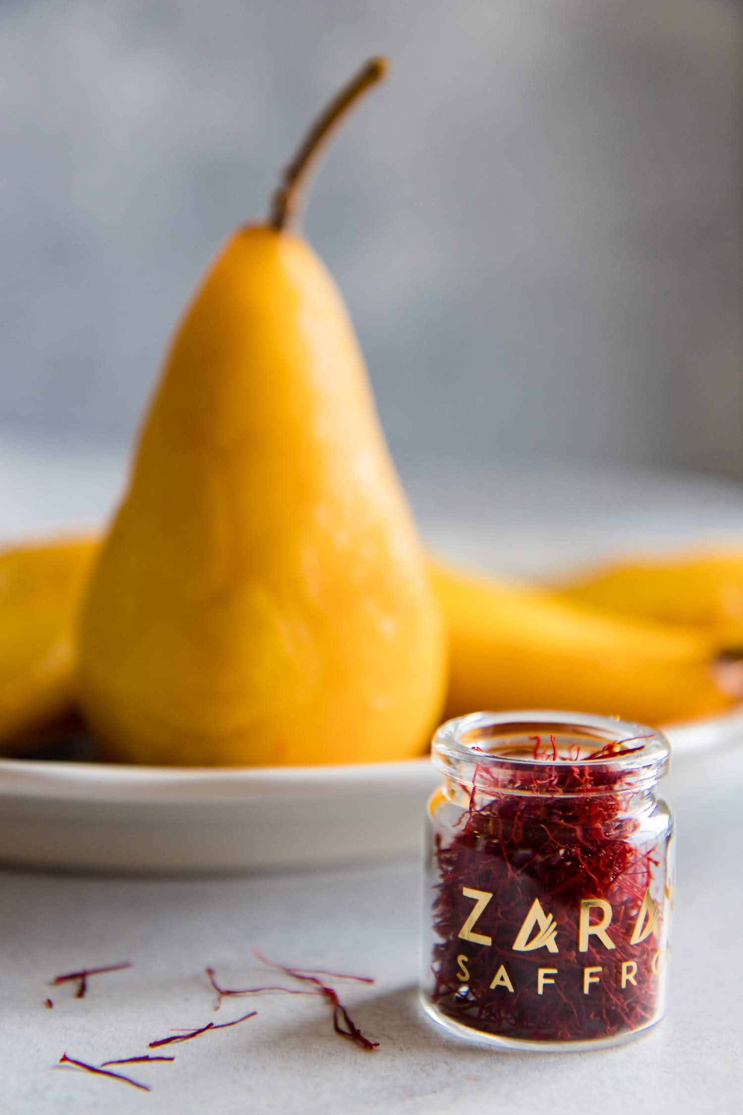 Saffron Poached Pears – Zaran Saffron