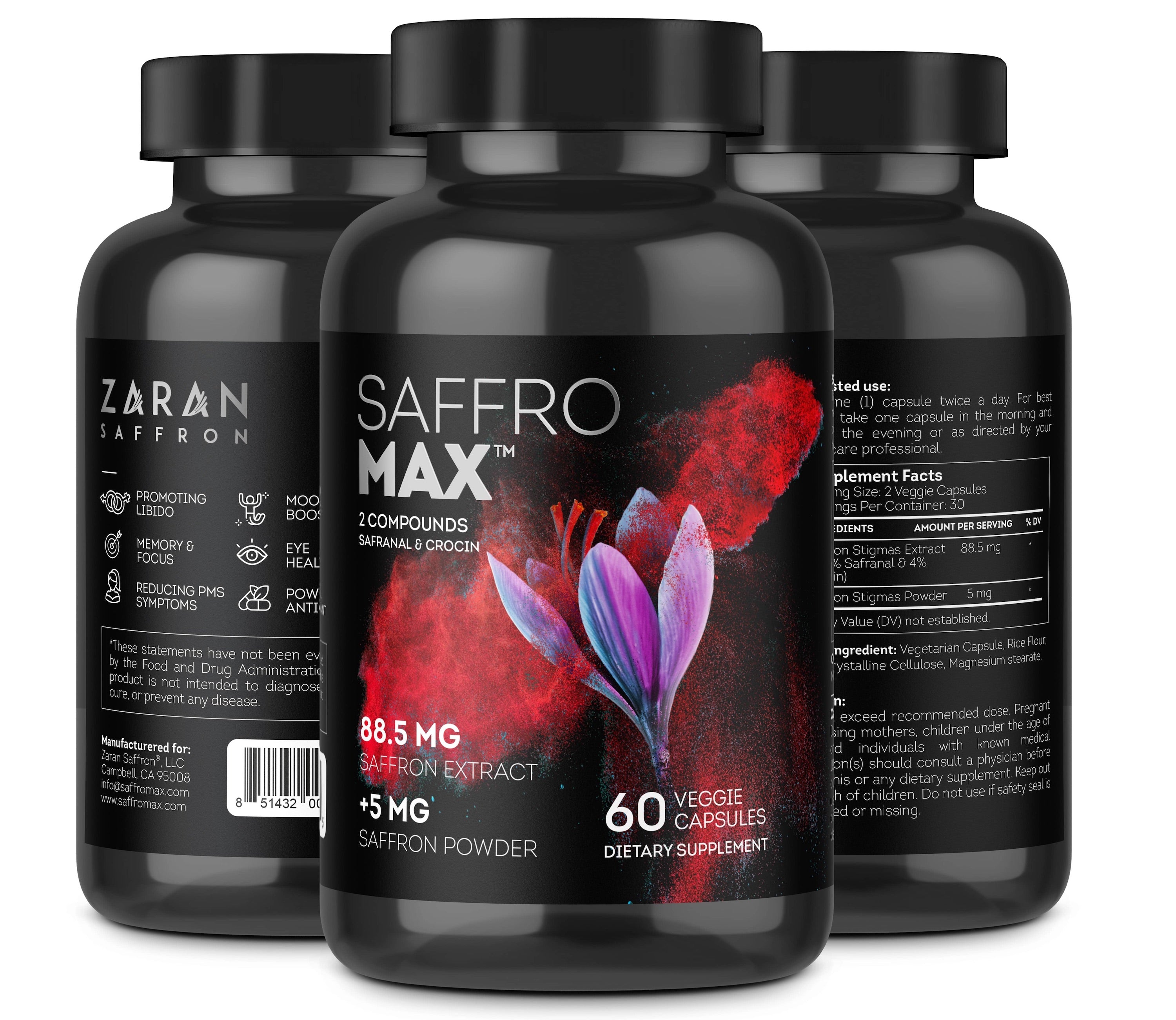Saffron Extract by SaffroMax™ Zaran Saffron