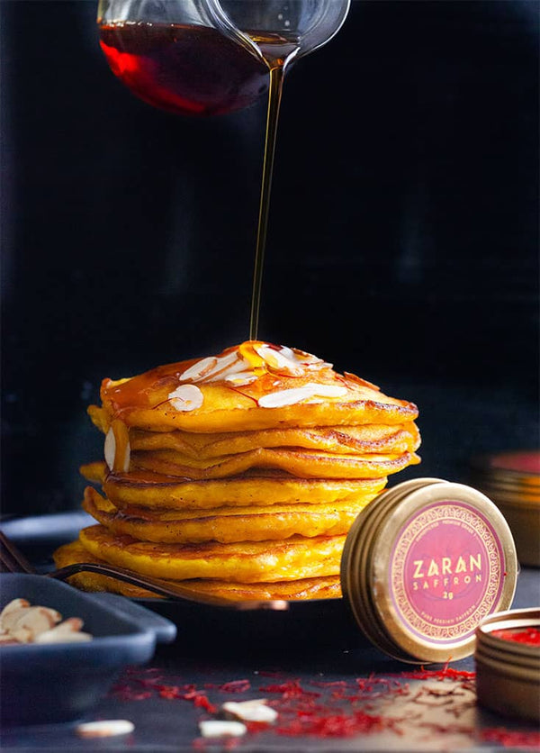Saffron Pancakes