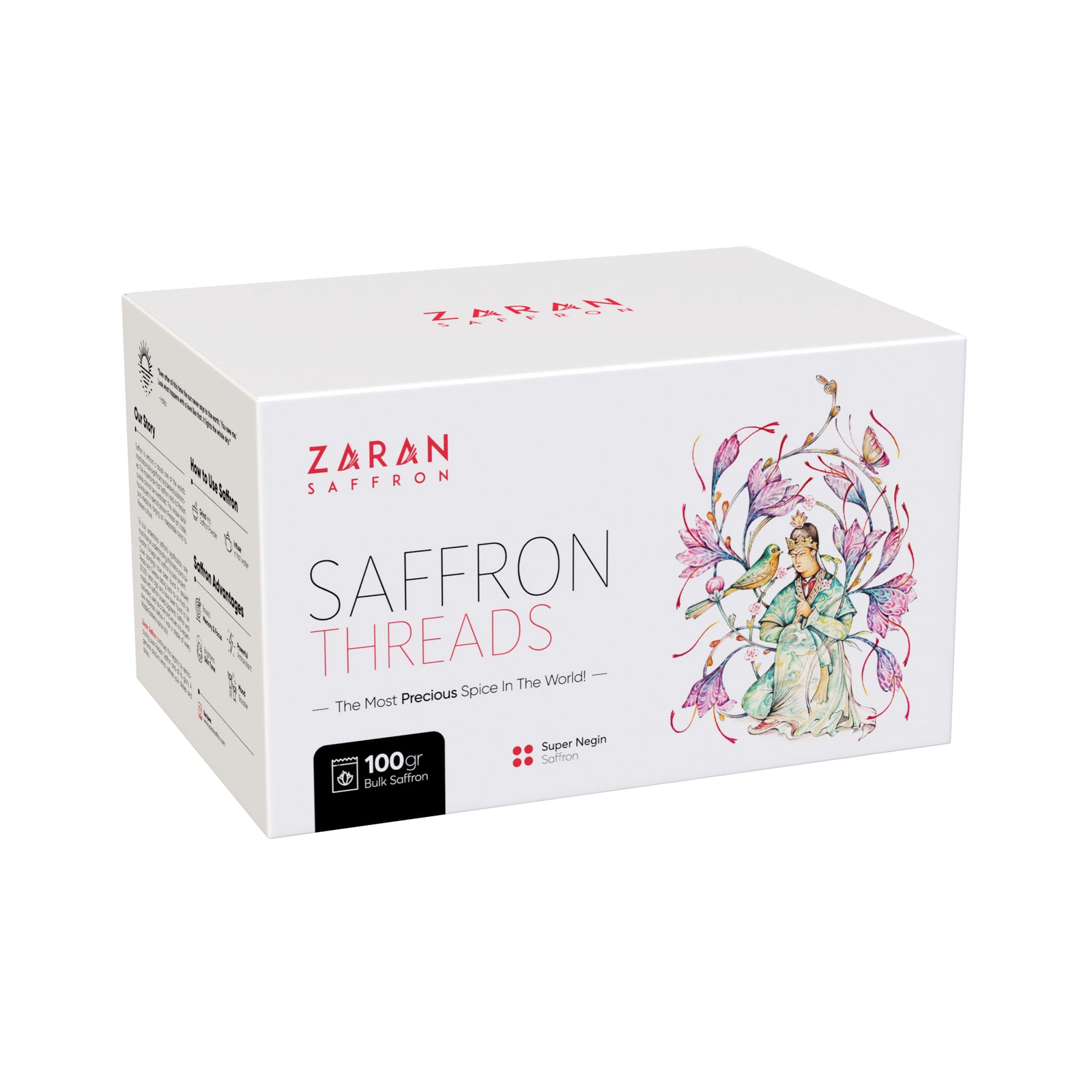 (ペルシャサフラン10g)Persian saffron Persian Saffron (10 Grams) – Zaran Saffron